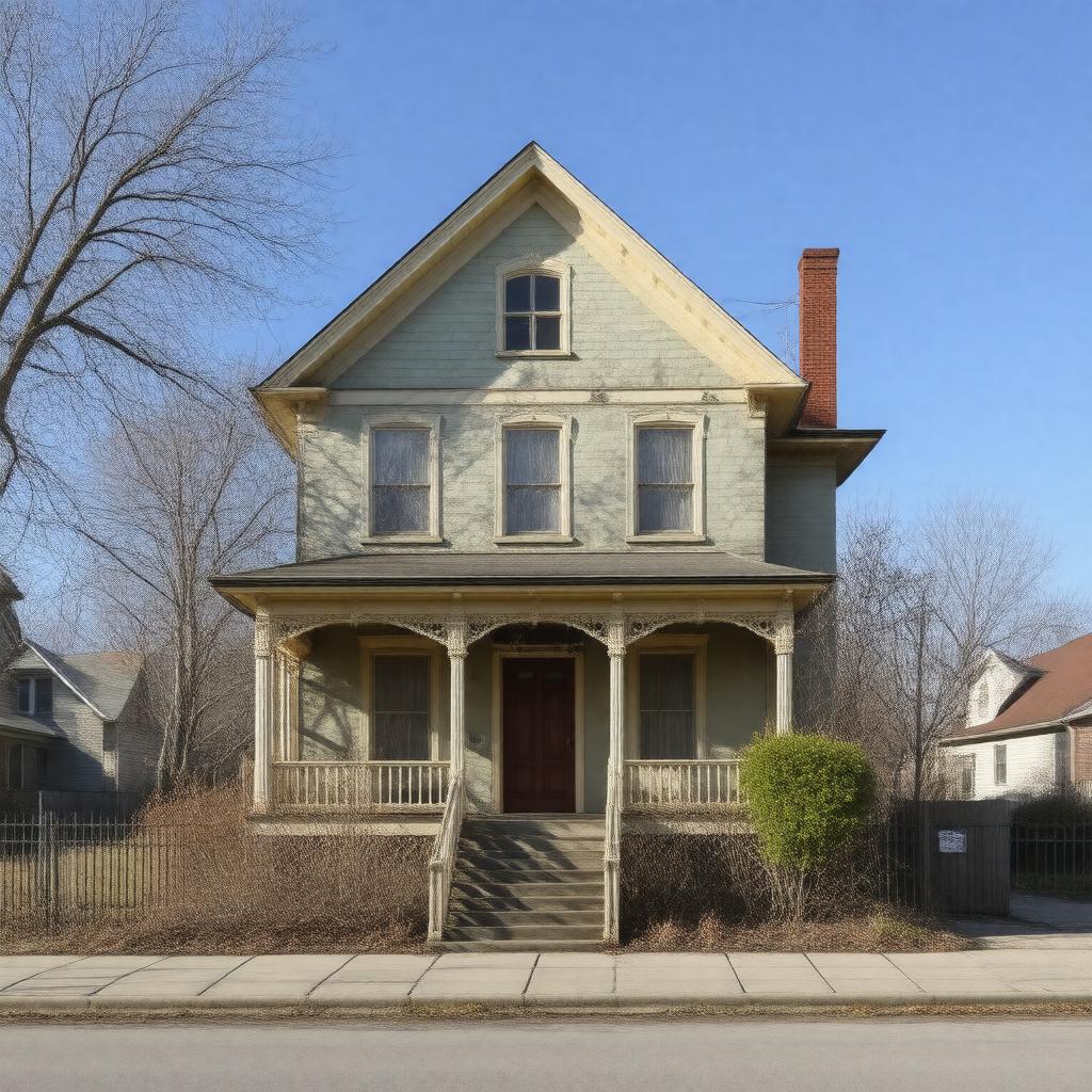 AI-created image of Richardson House (Bentonville, Arkansas)