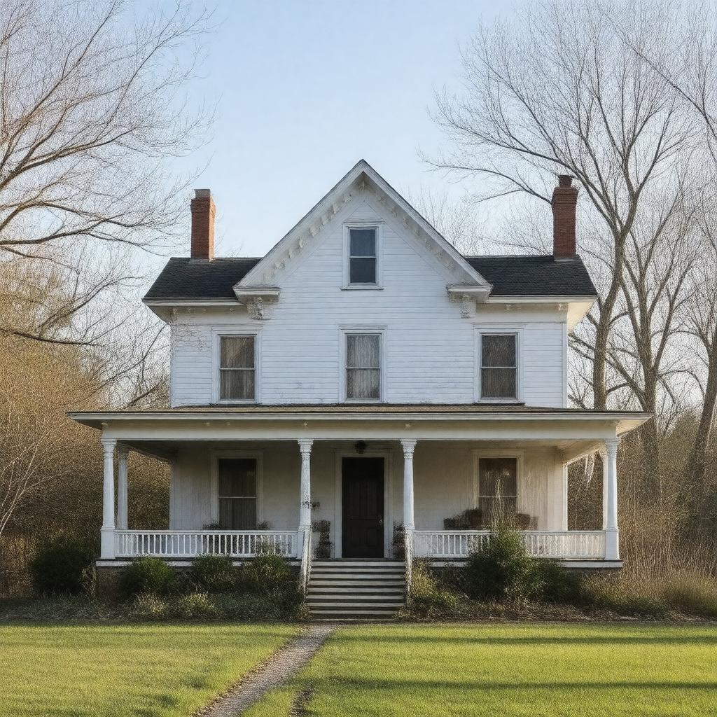 AI-created image of Richardson House (Bradford, Arkansas)
