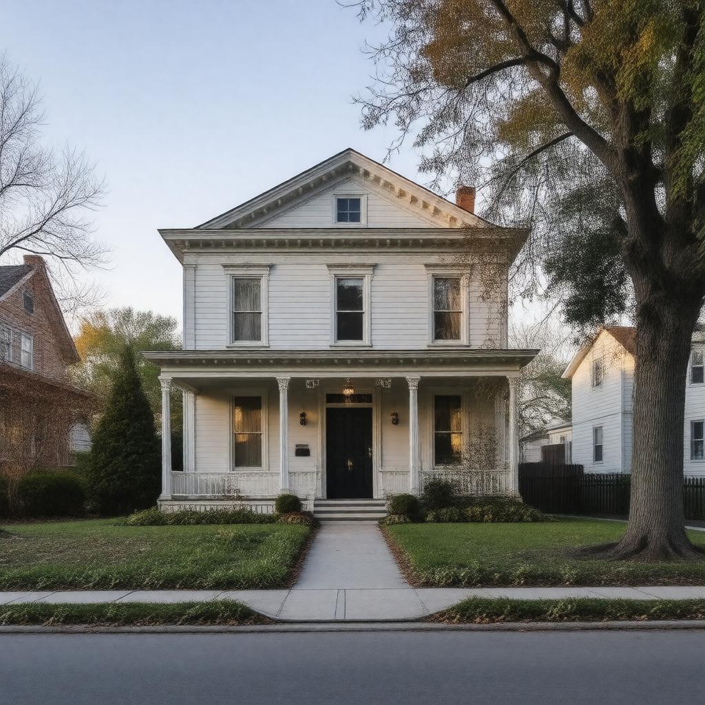 AI-created image of Richardson House (Brockport, New York)