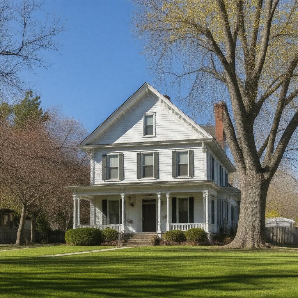 Click to view larger image AI-created image of Richardson House (Cleveland, Ohio)