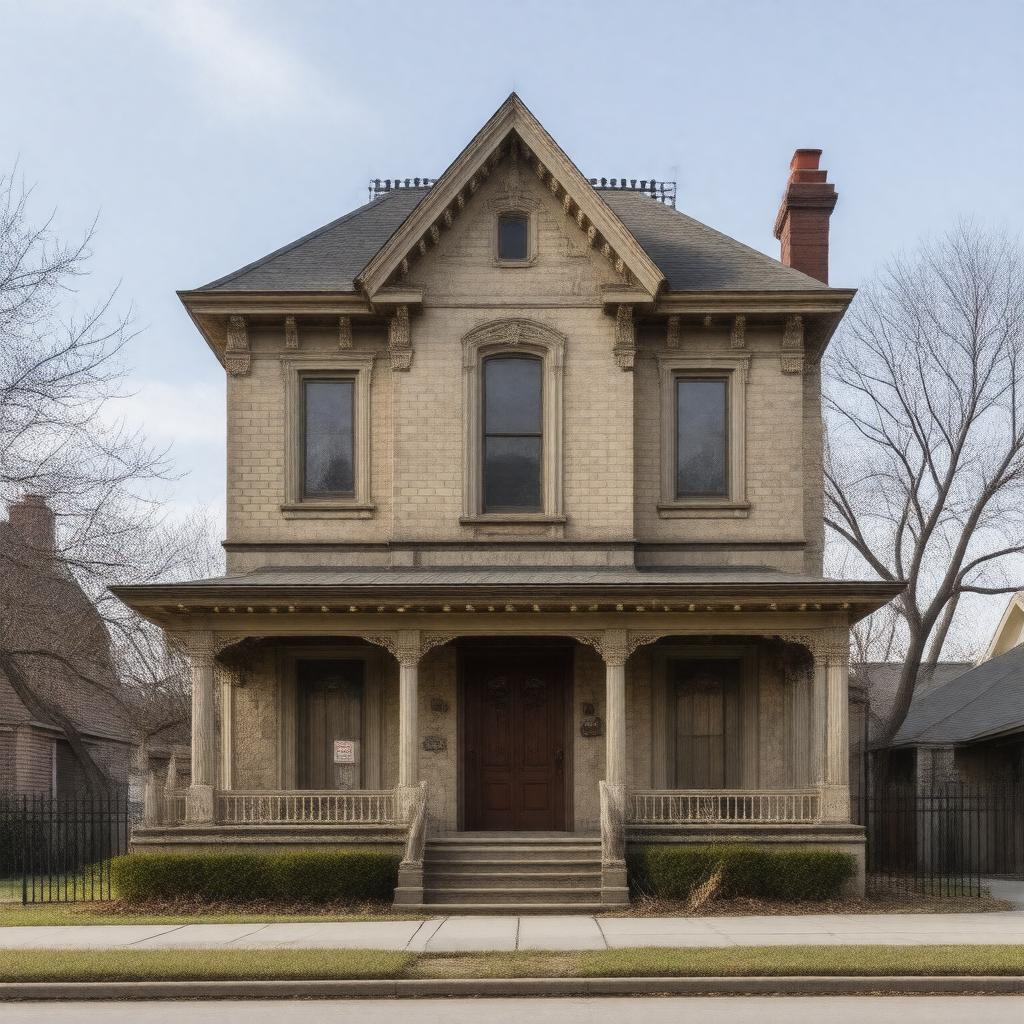 AI-created image of Richardson House (Dallas, Texas)