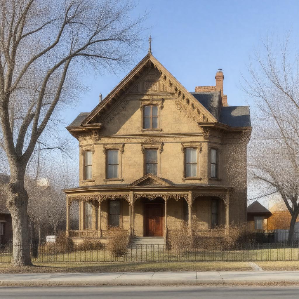 AI-created image of Richardson House (Denver, Colorado)