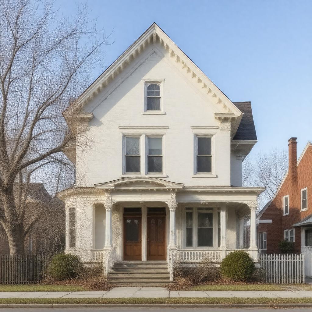 AI-created image of Richardson House (Detroit, Michigan)