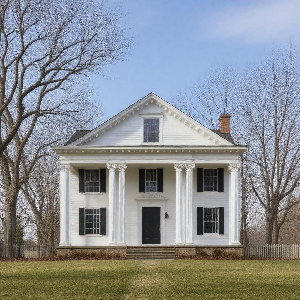 AI-created image of Richardson House (Dover, Delaware)
