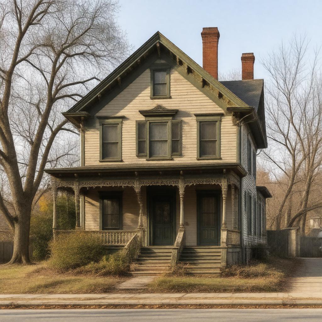 AI-created image of Richardson House (Durham, North Carolina)