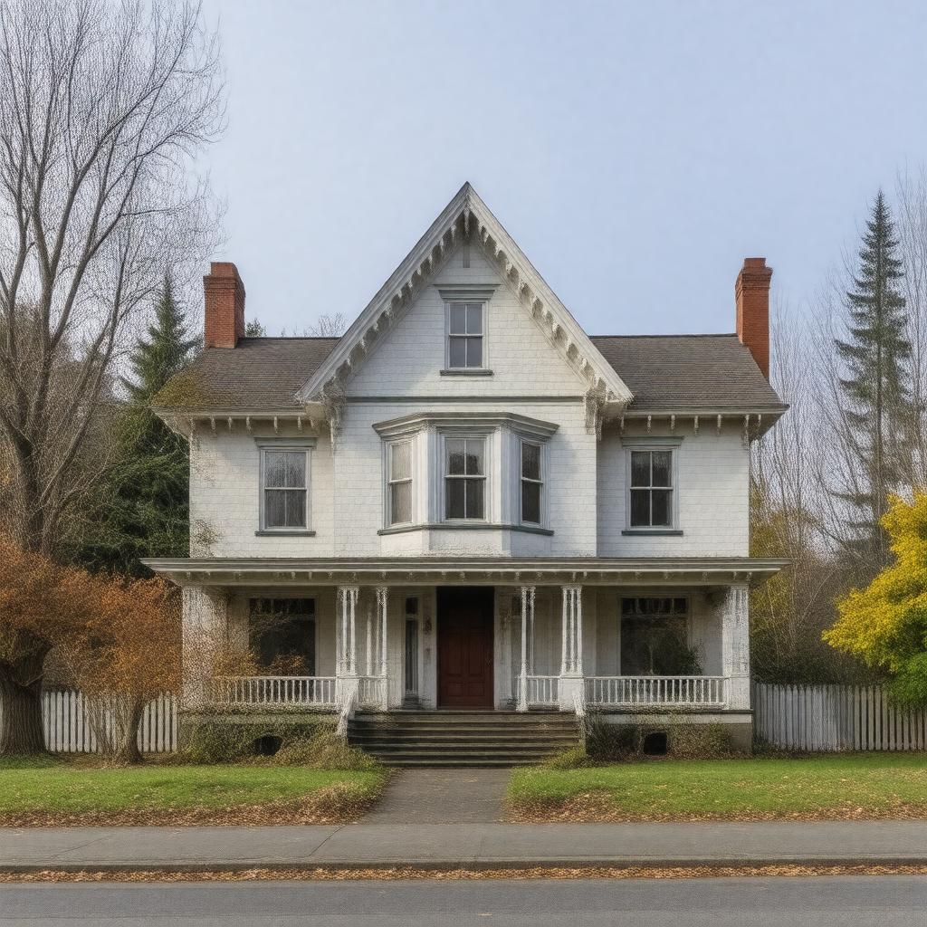 Click to view larger image AI-created image of Richardson House (Eugene, Oregon)