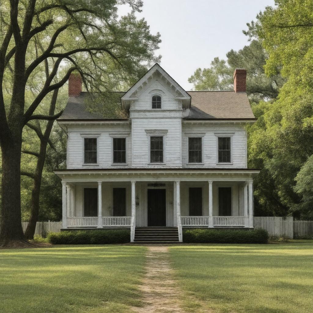 AI-created image of Richardson House (Fayetteville, Arkansas)