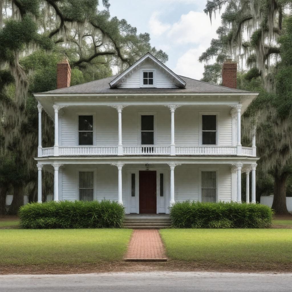 Click to view larger image AI-created image of Richardson House (Gainesville, Florida)