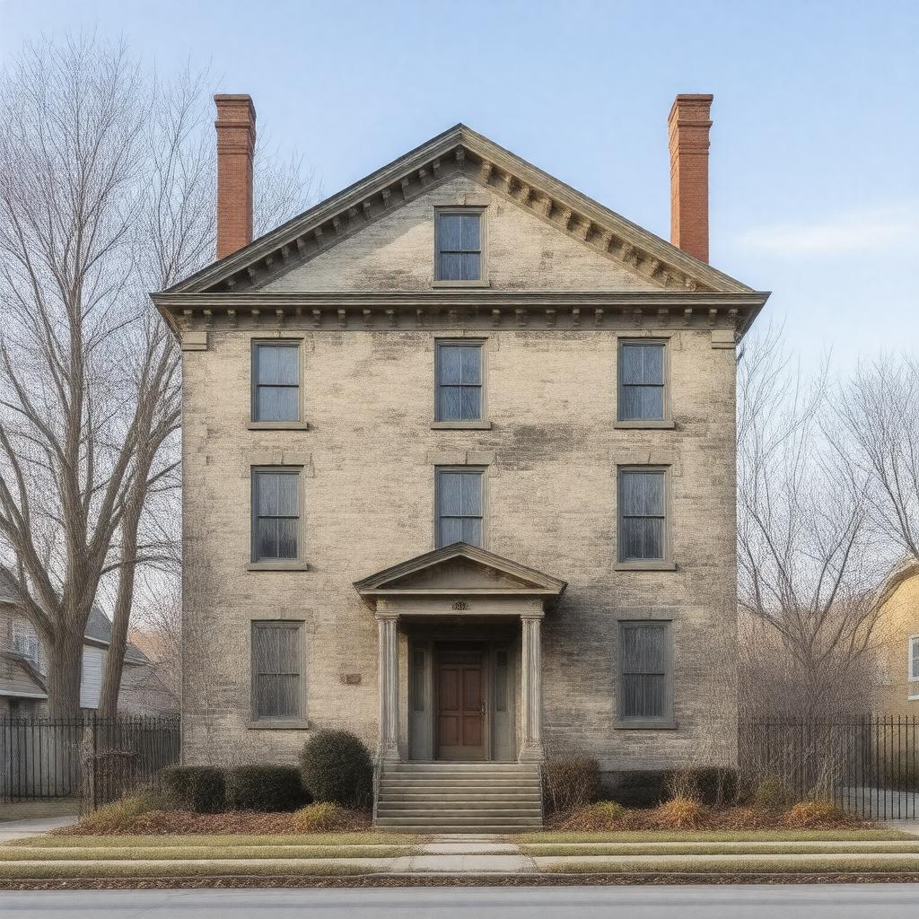 Click to view larger image AI-created image of Richardson House (Louisville, Kentucky)