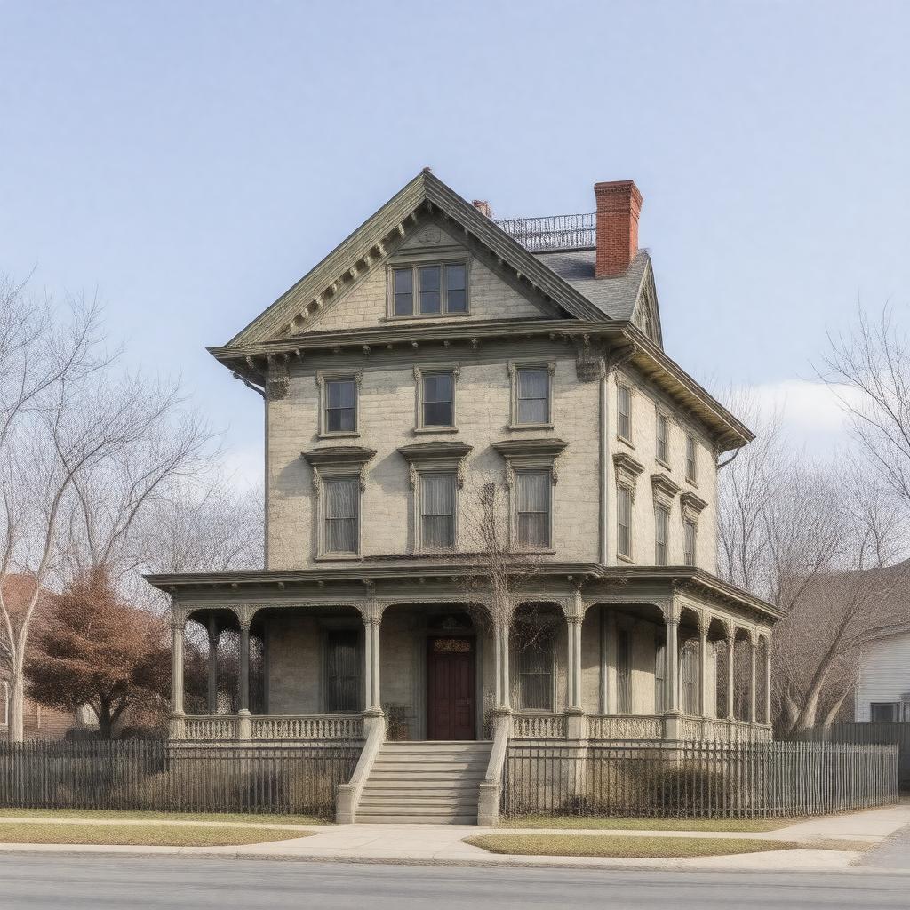 AI-created image of Richardson House (Madison, Wisconsin)