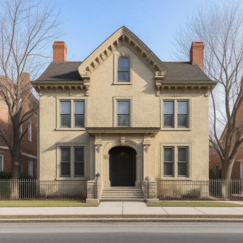 AI-created image of Richardson House (Milwaukee, Wisconsin)