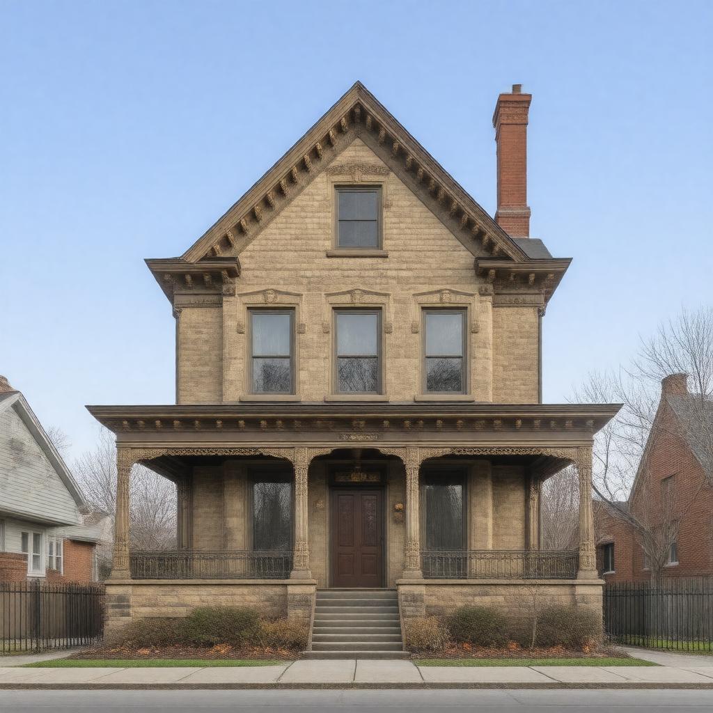 AI-created image of Richardson House (Minneapolis, Minnesota)