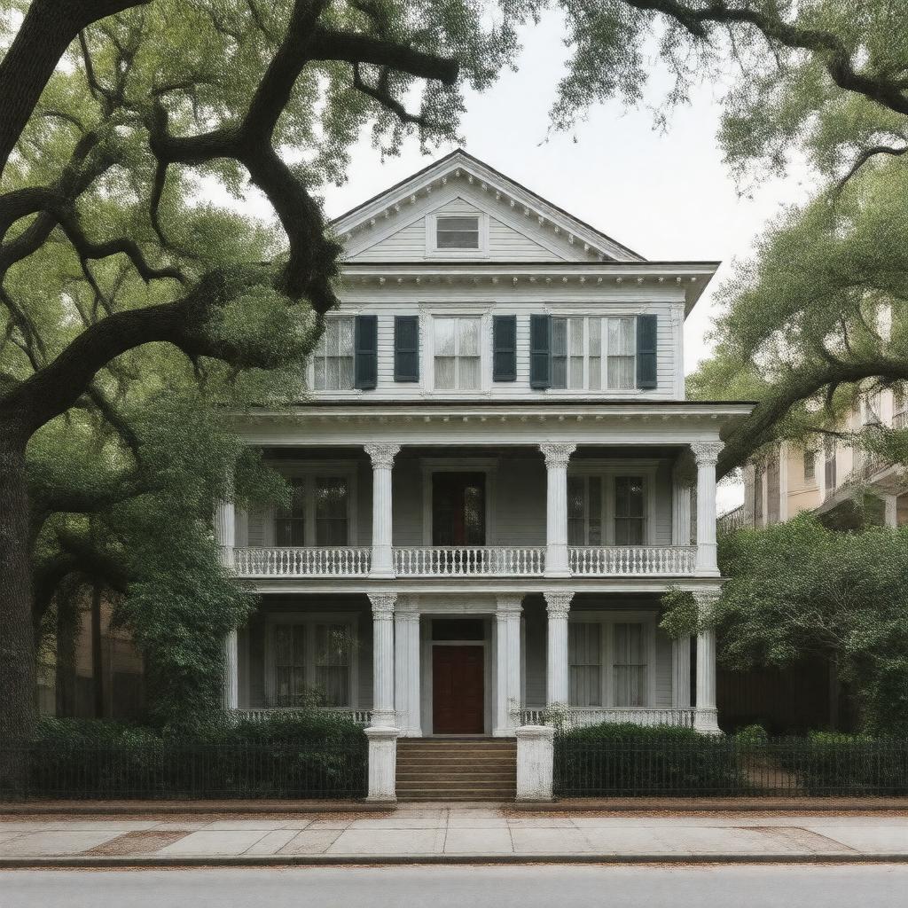 AI-created image of Richardson House (New Orleans, Louisiana)