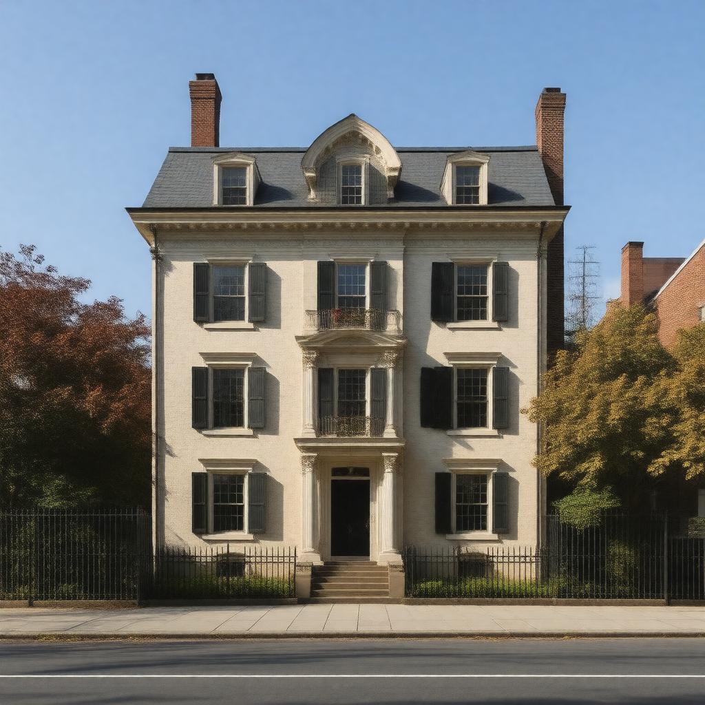 AI-created image of Richardson House (Philadelphia, Pennsylvania)