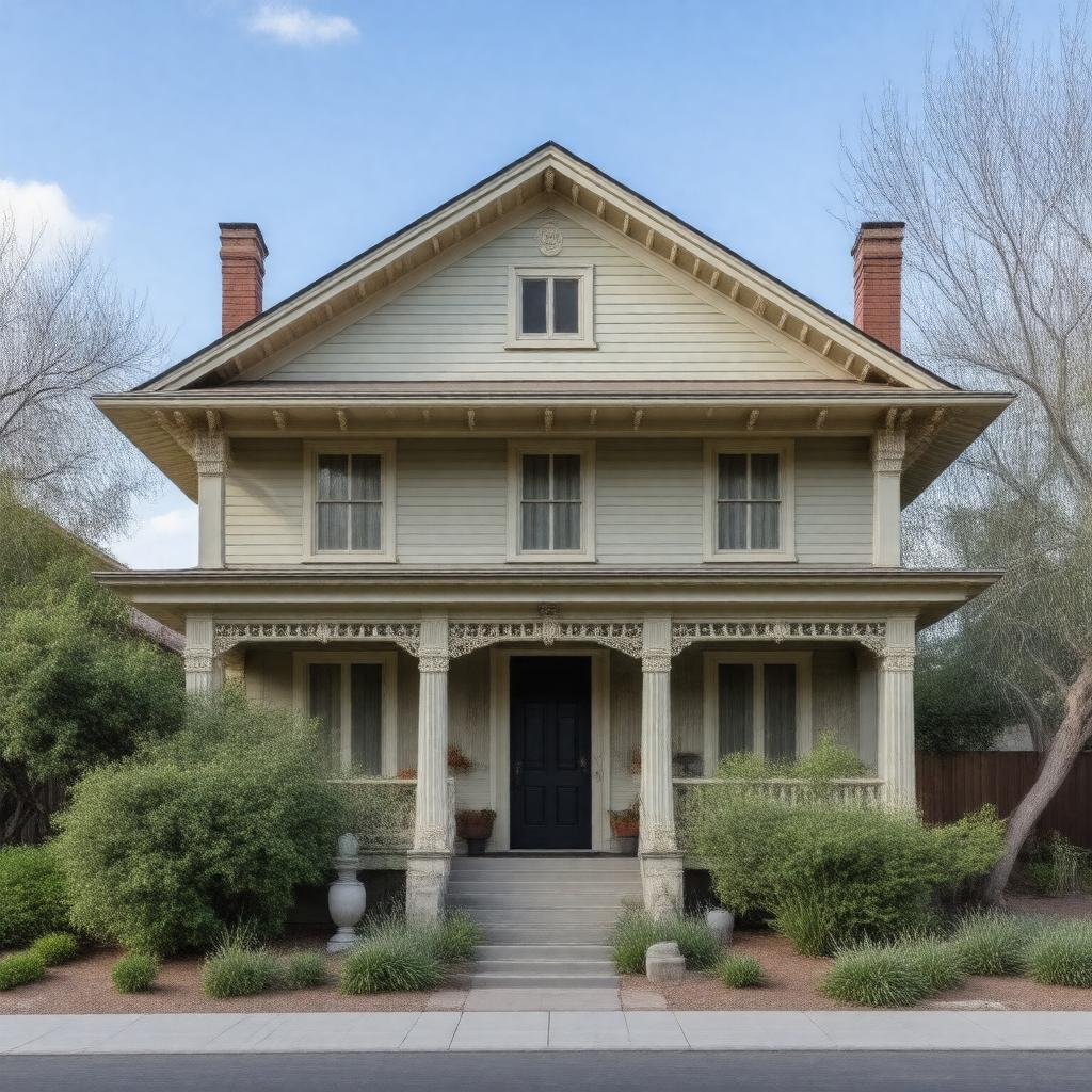 Click to view larger image AI-created image of Richardson House (Phoenix, Arizona)
