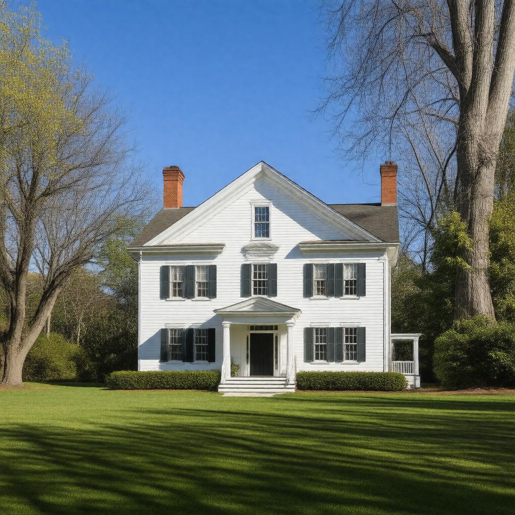 AI-created image of Richardson House (Pittsfield, Massachusetts)