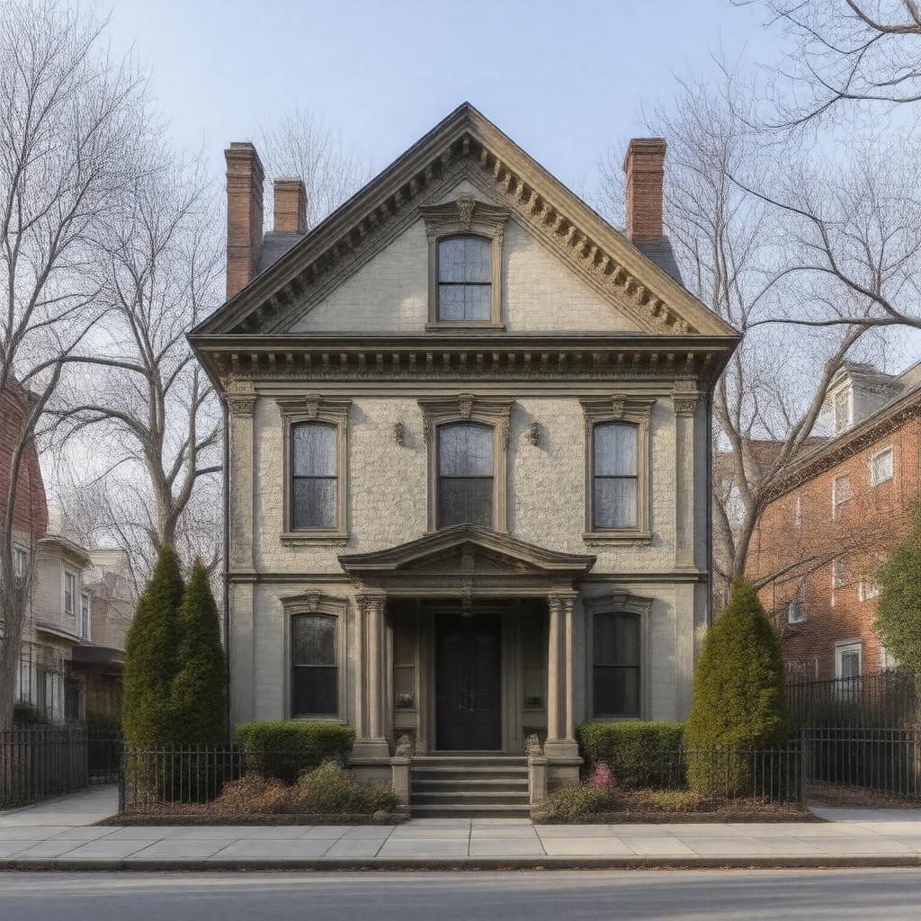 AI-created image of Richardson House (Providence, Rhode Island)