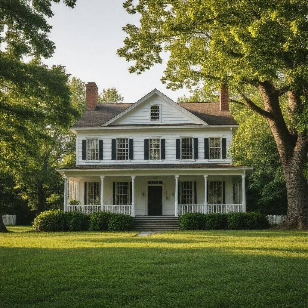 Click to view larger image AI-created image of Richardson House (Rehoboth, Massachusetts)