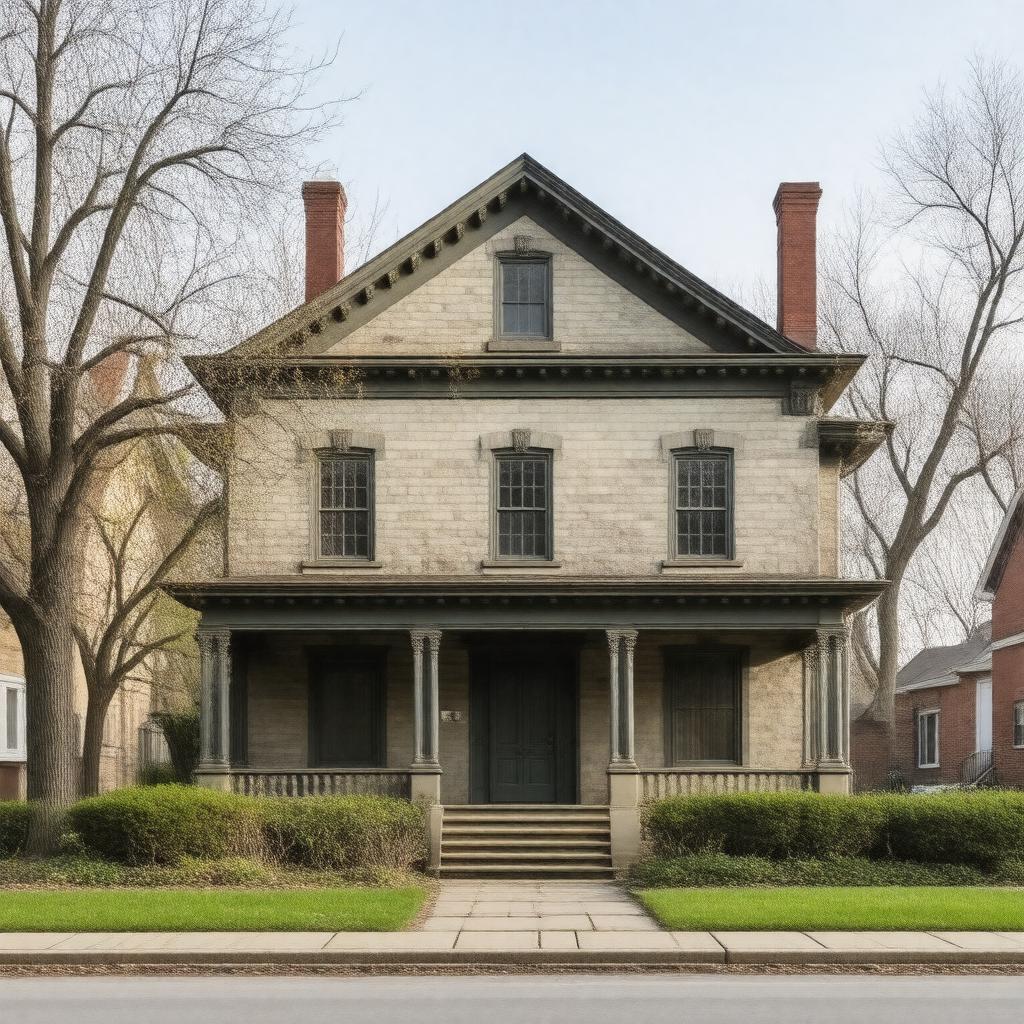 Click to view larger image AI-created image of Richardson House (Rochester, New York)
