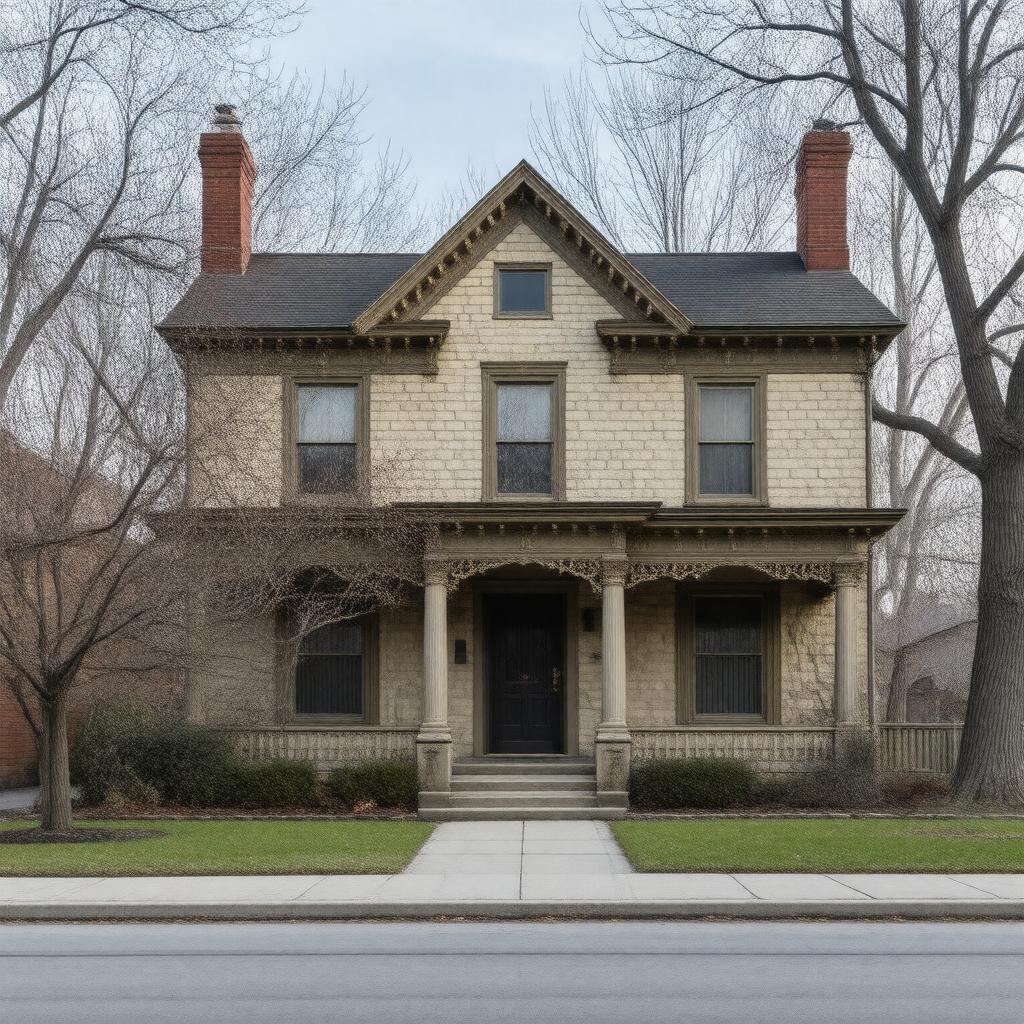 Click to view larger image AI-created image of Richardson House (Salt Lake City, Utah)