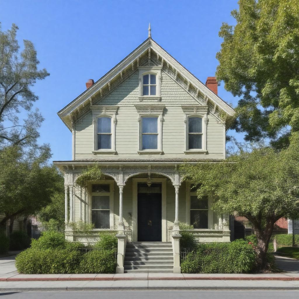 AI-created image of Richardson House (San Jose, California)