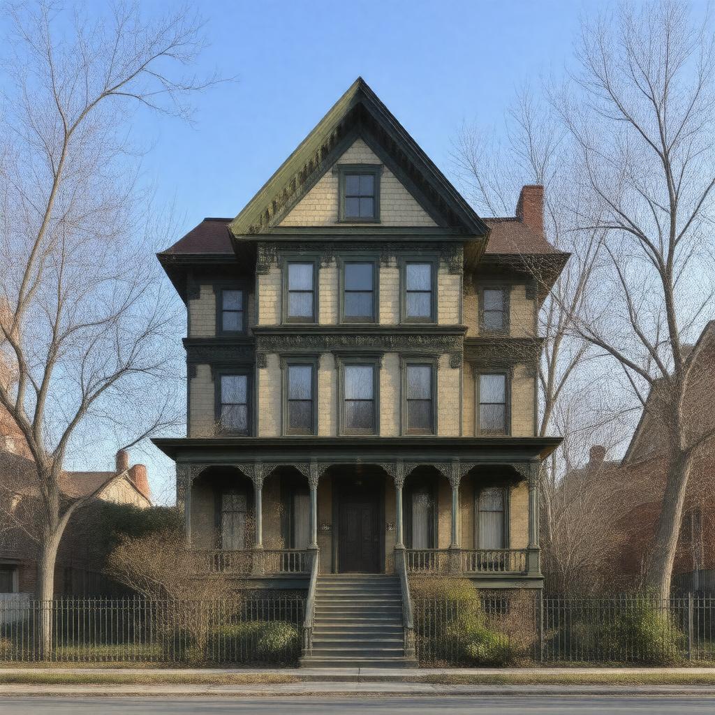 AI-created image of Richardson House (St. Paul, Minnesota)
