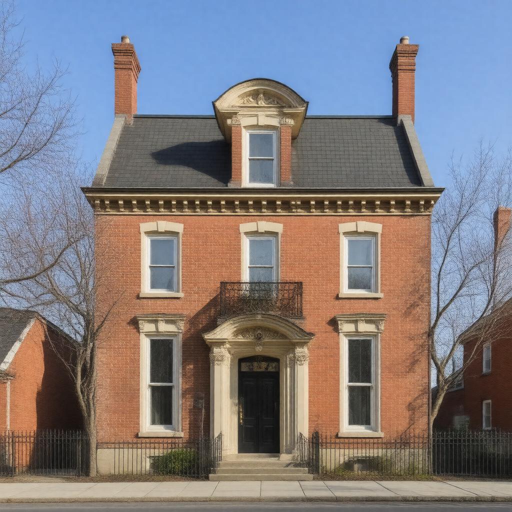 AI-created image of Richardson House (Toronto, Canada)