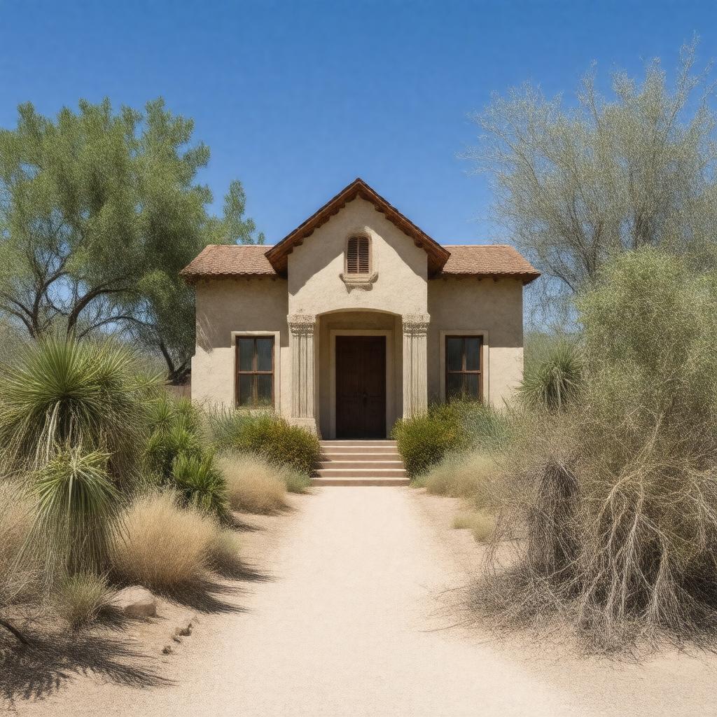 Click to view larger image AI-created image of Richardson House (Tucson, Arizona)