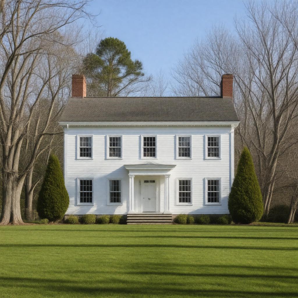 Click to view larger image AI-created image of Richardson House (Windsor, Connecticut)