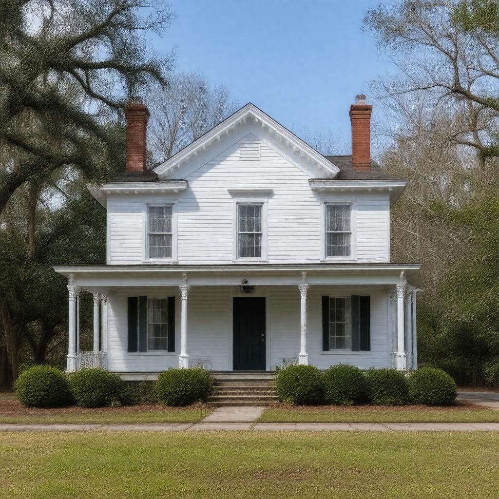 AI-created image of Richardson House (Wrightsville, Georgia)