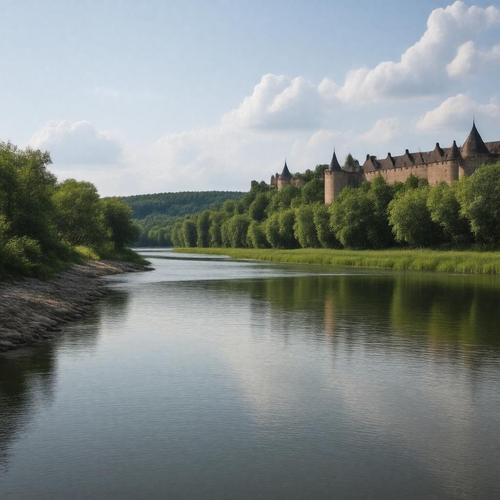 AI-created image of Richelieu River