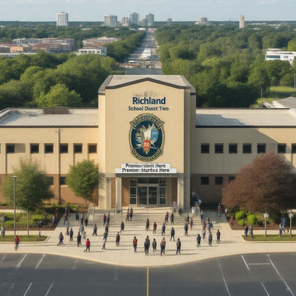 AI-created image of Richland School District Two