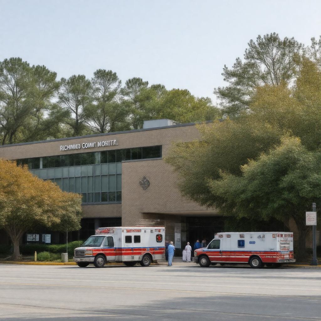 AI-created image of Richmond Community Hospital