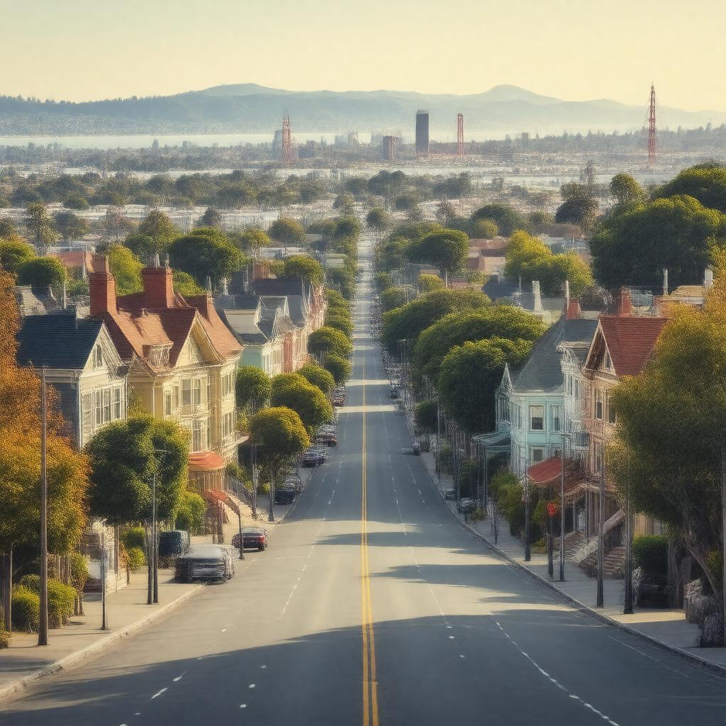 AI-created image of Richmond District