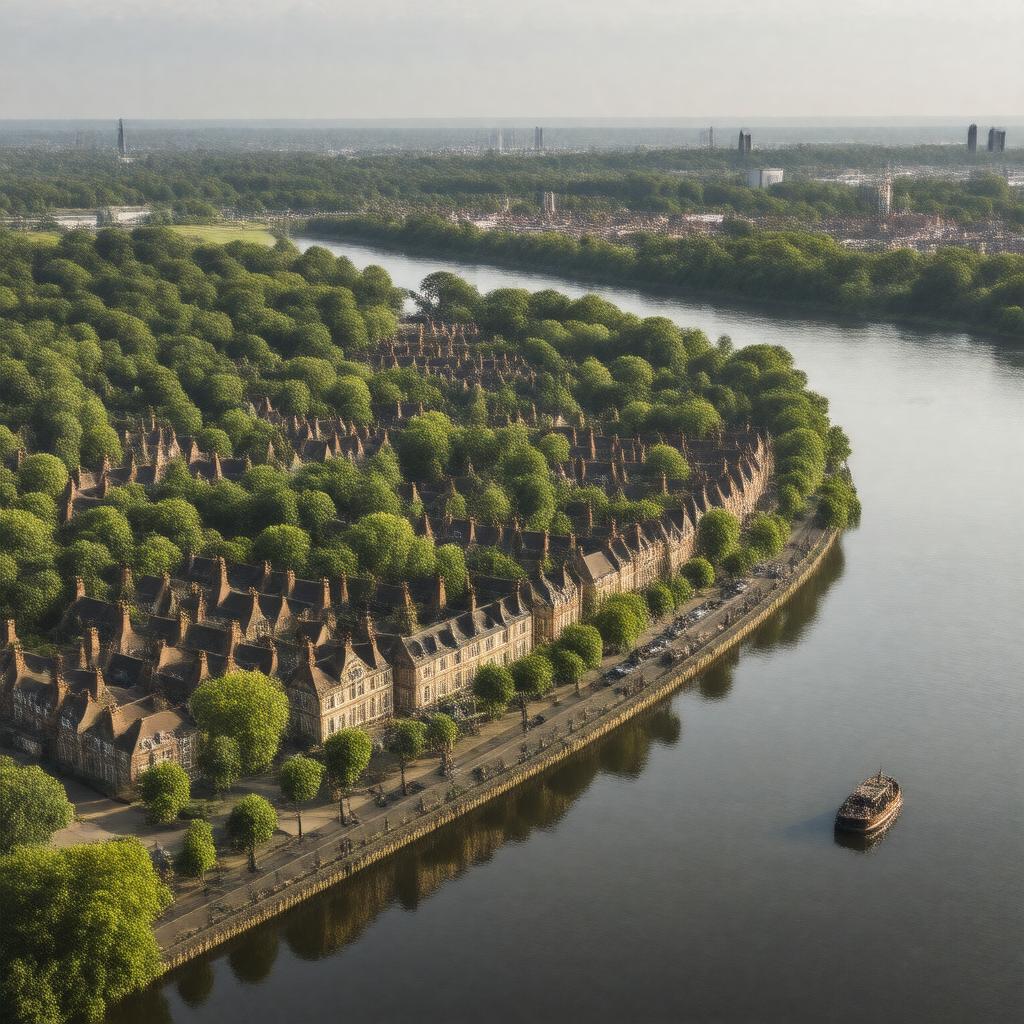AI-created image of Richmond, London