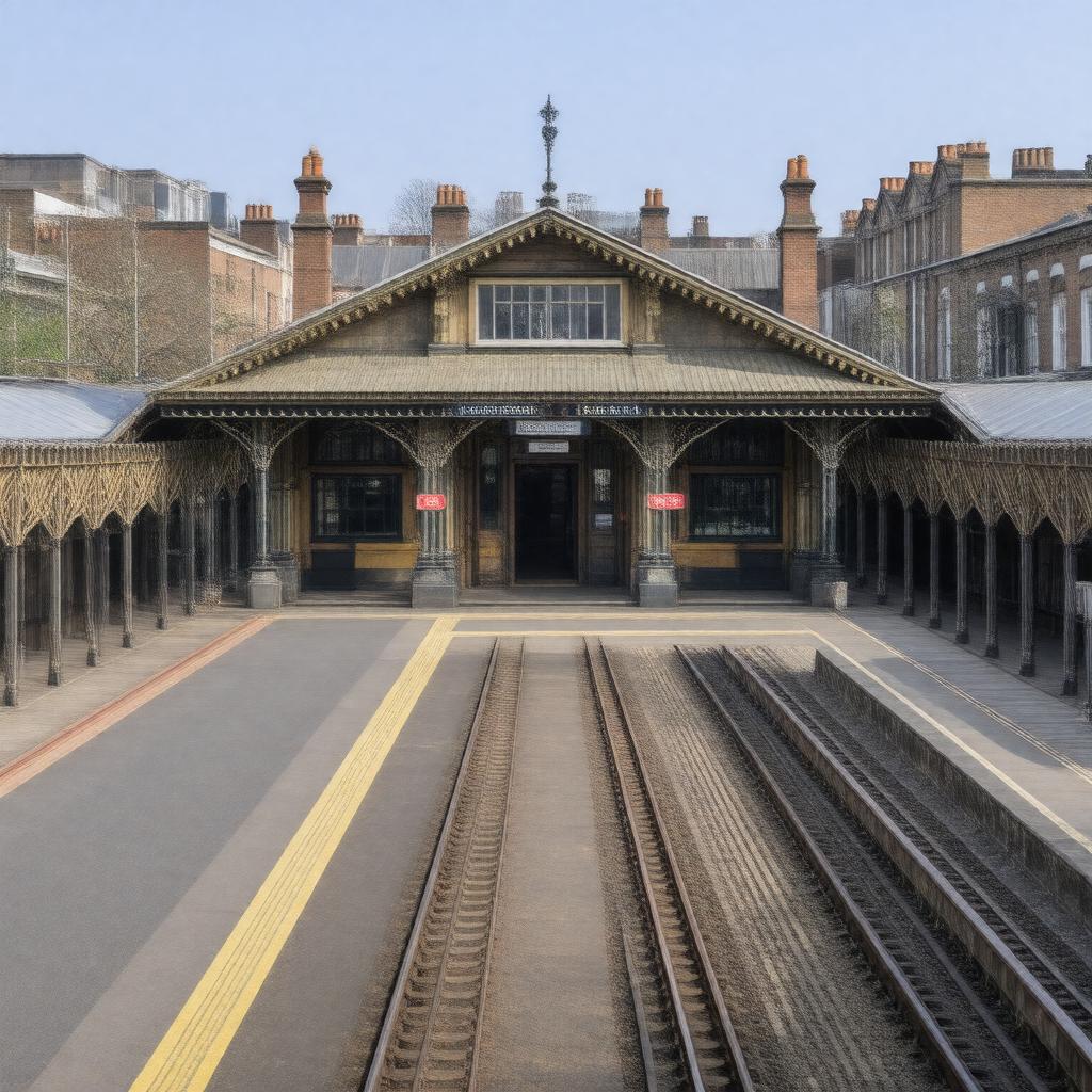 AI-created image of Richmond station