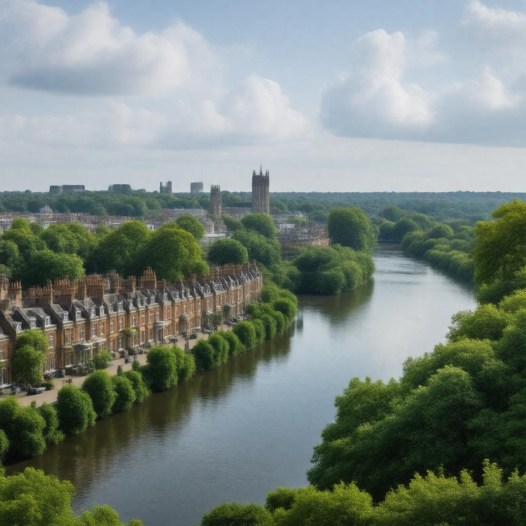 AI-created image of Richmond upon Thames