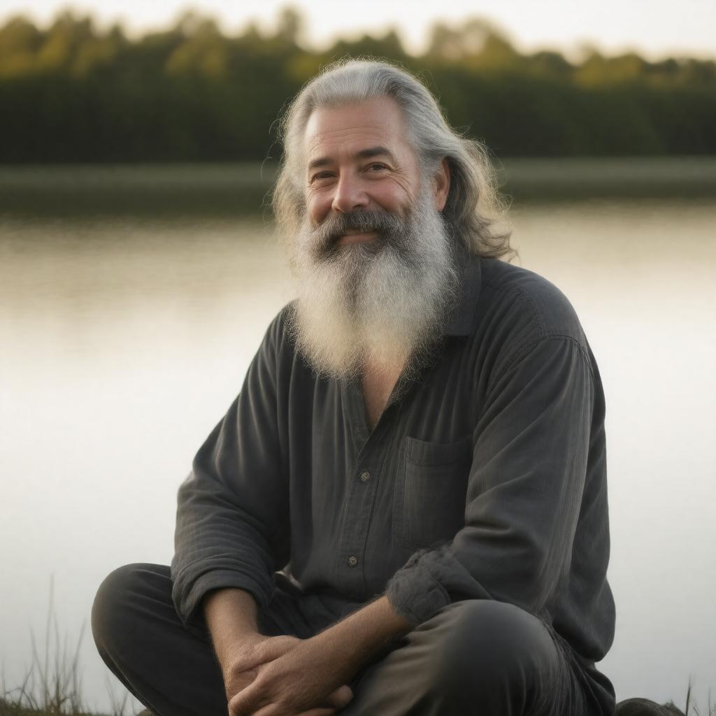 AI-created image of Rick Rubin