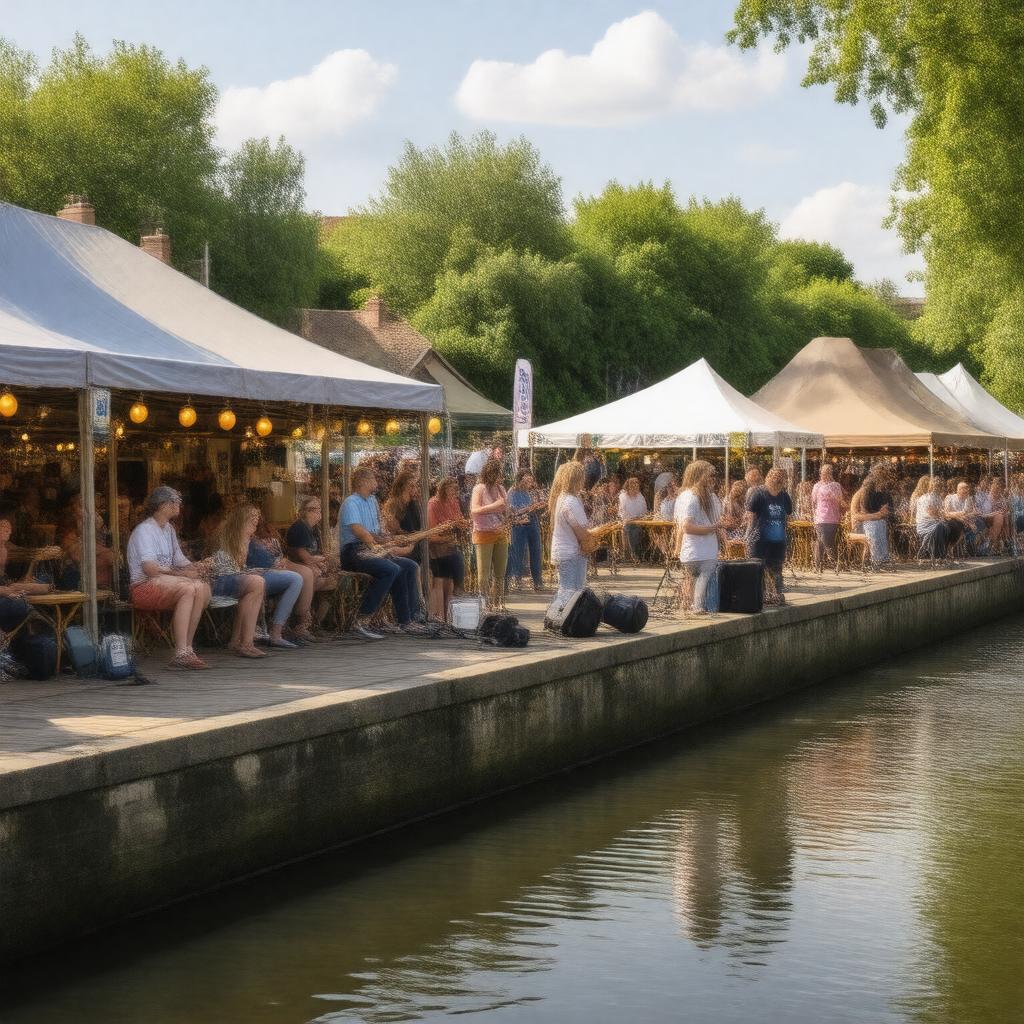 AI-created image of Rickmansworth Festival
