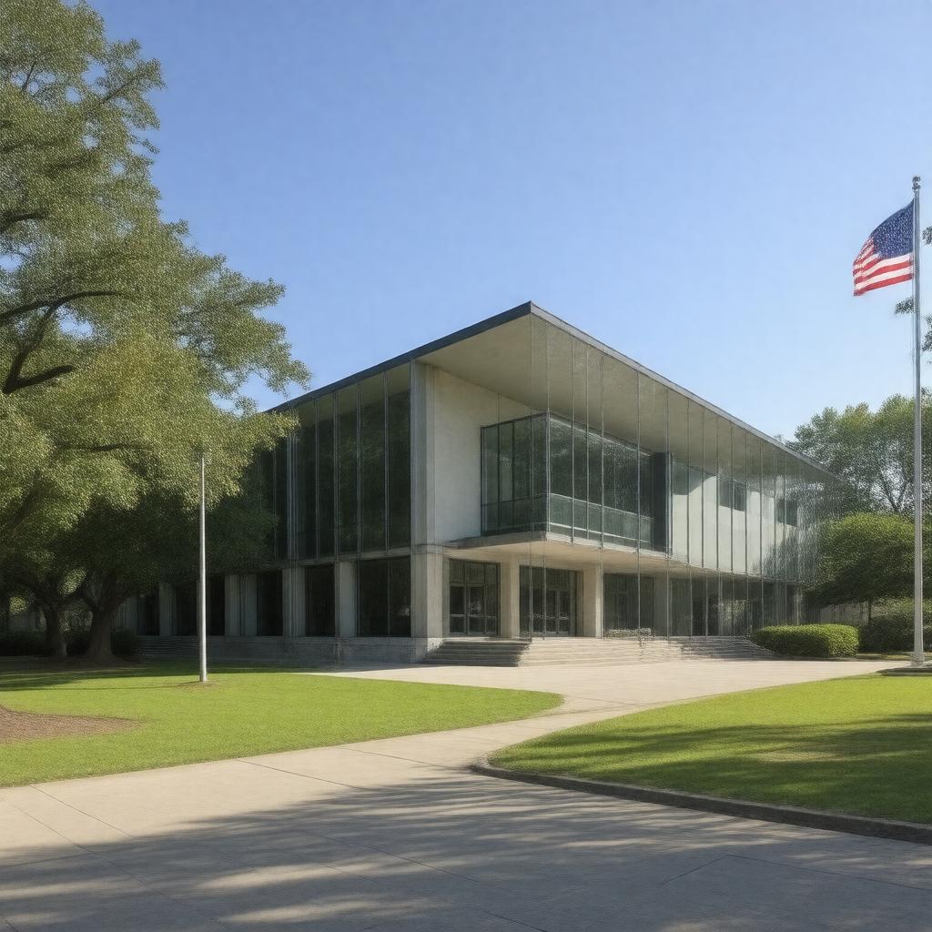 AI-created image of Rickover Hall
