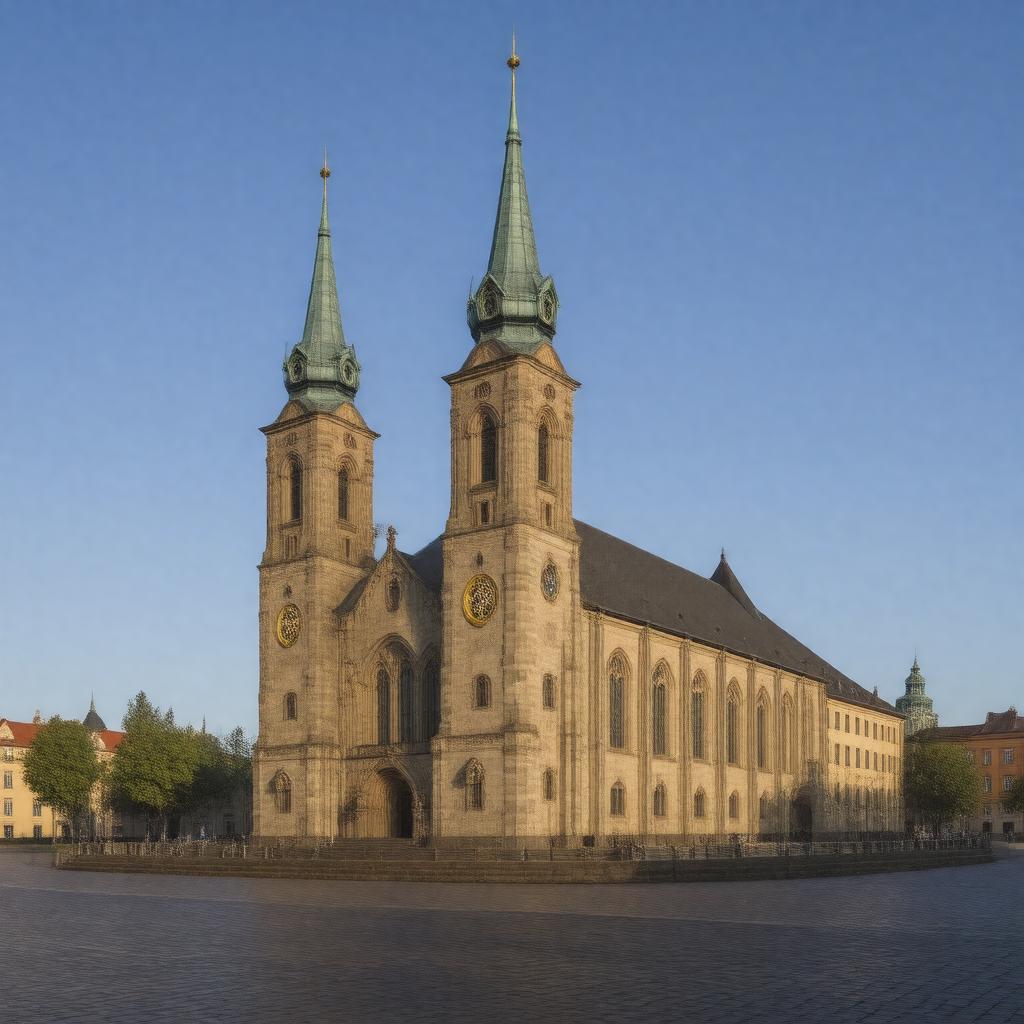 AI-created image of Riddarholmen Church