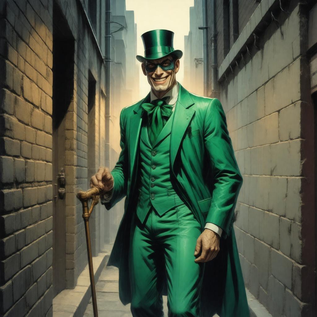 AI-created image of Riddler