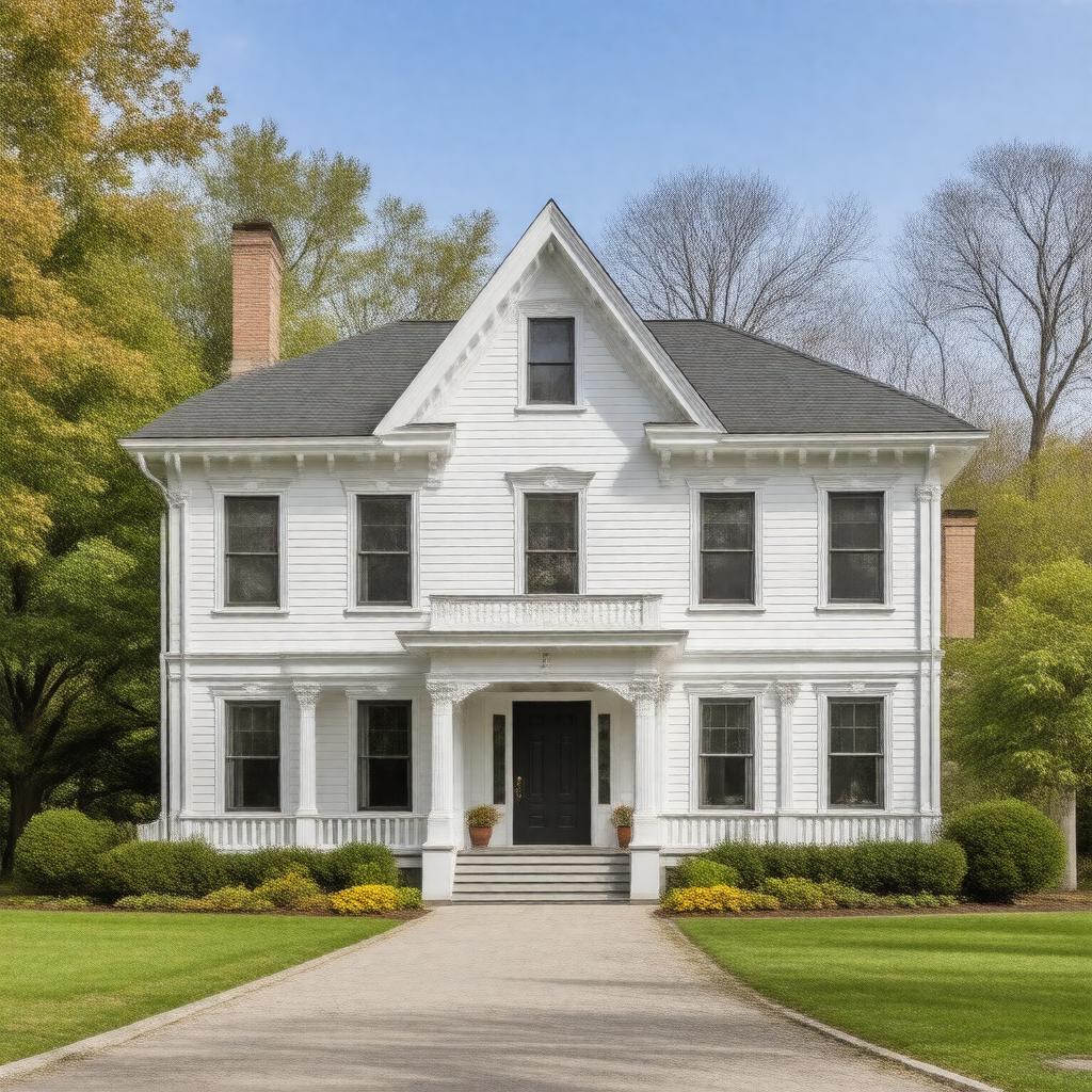 Click to view larger image AI-created image of Rideau Cottage