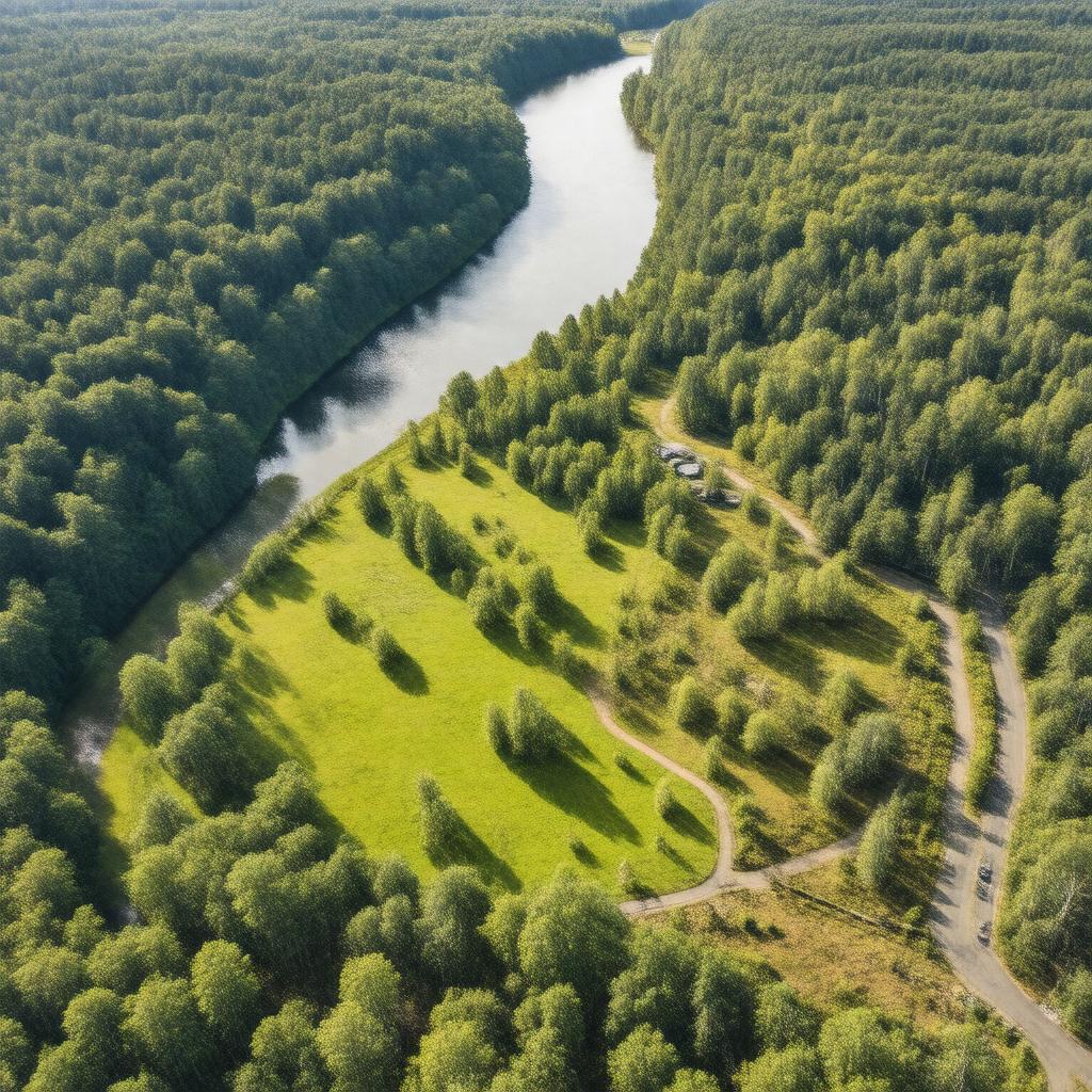 Click to view larger image AI-created image of Ridge Hill Reservation