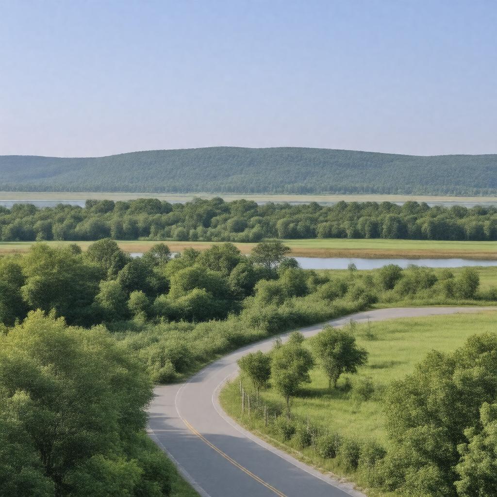 AI-created image of Ridge, New York