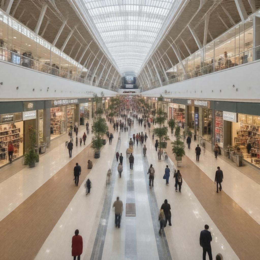AI-created image of Ridgeway Shopping Centre