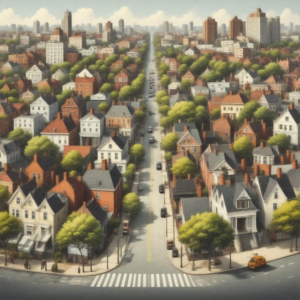 AI-created image of Ridgewood