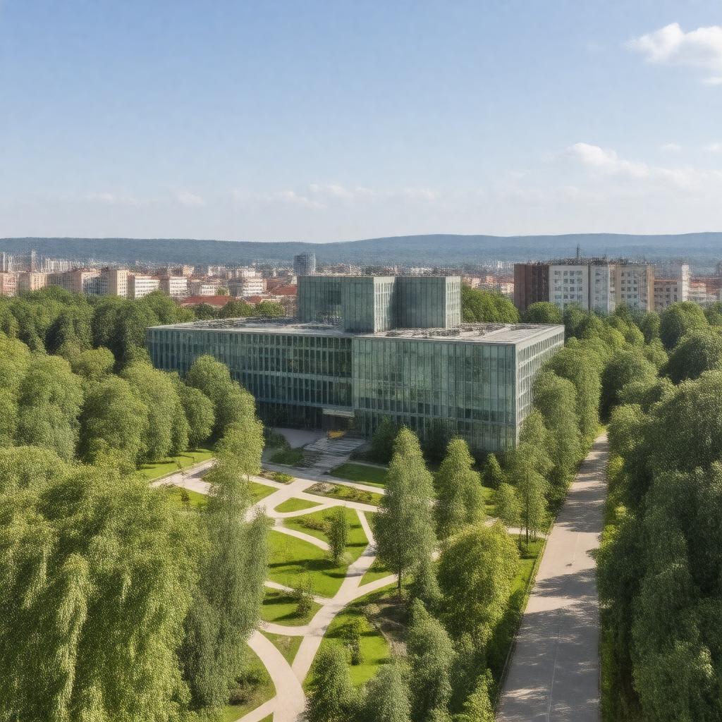 AI-created image of Riedberg Campus