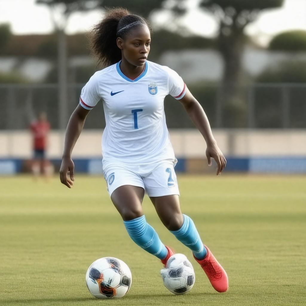 AI-created image of Rihanna Farah