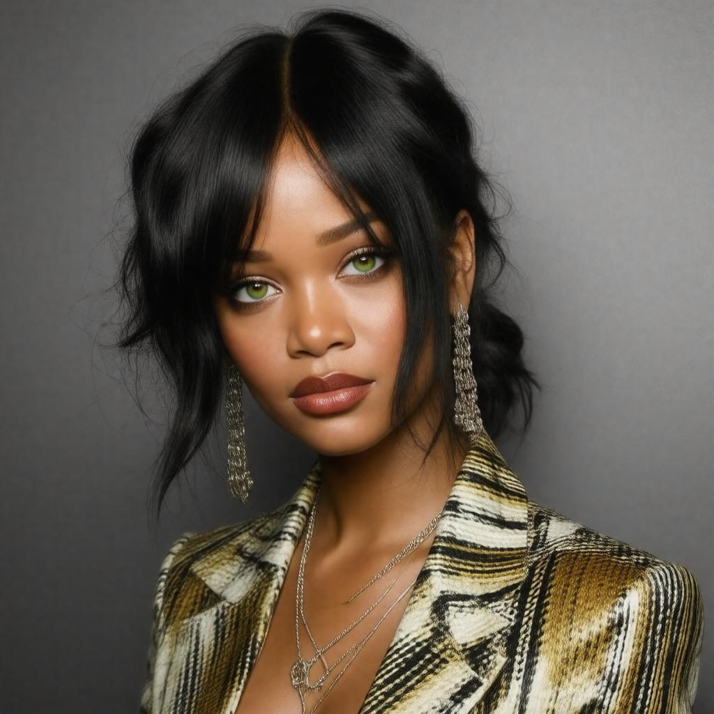 AI-created image of Rihanna